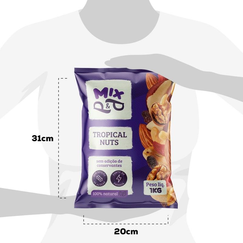 Mix de Castanhas P&P — Snack Premium 100% Natural