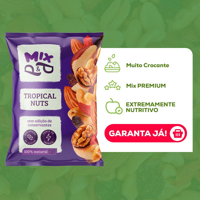 Mix de Castanhas P&P — Snack Premium 100% Natural