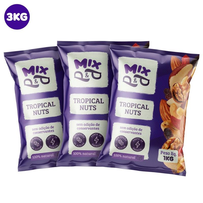Mix de Castanhas P&P — Snack Premium 100% Natural