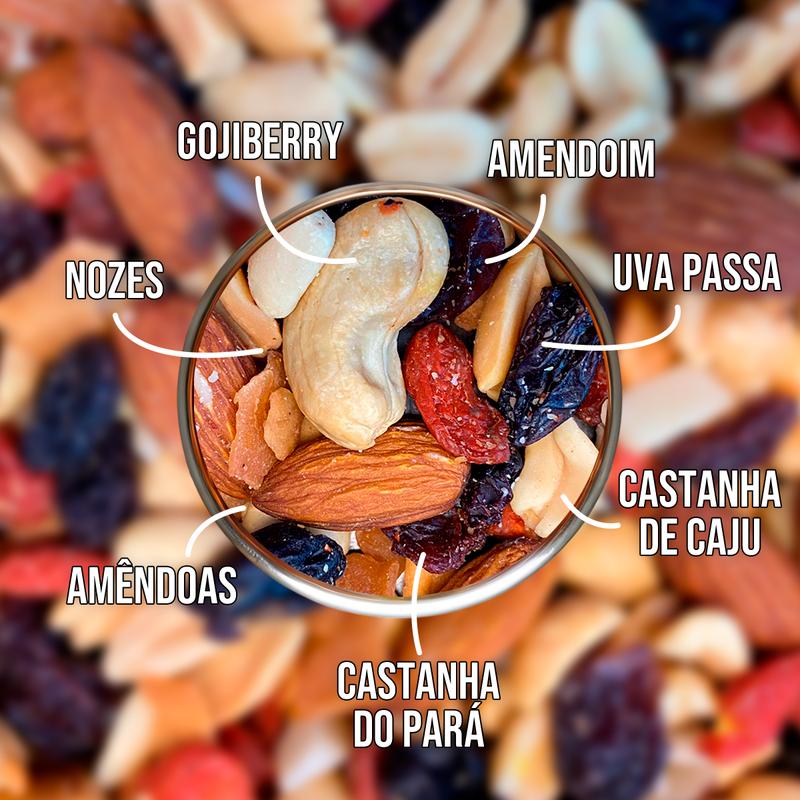Mix de Castanhas P&P — Snack Premium 100% Natural